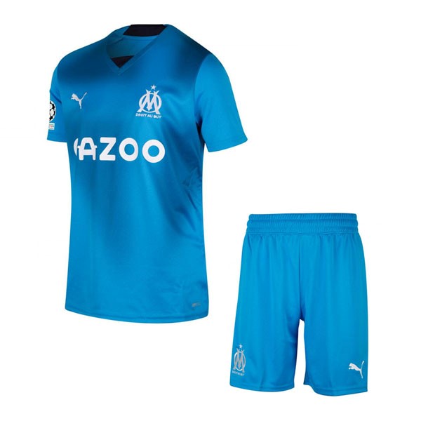 Trikot Marseille Ausweich Kinder 2022-23